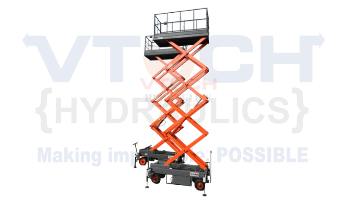 Hydraulic scissor Lifts, Hydraulic aerial Work Platform